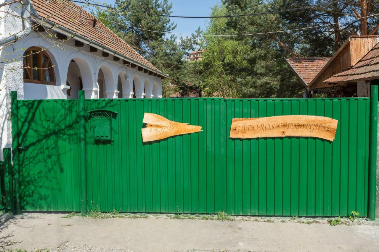 Gadoros Vendeghaz Hotel Egerszalok Exterior photo
